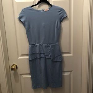 Light blue work dress